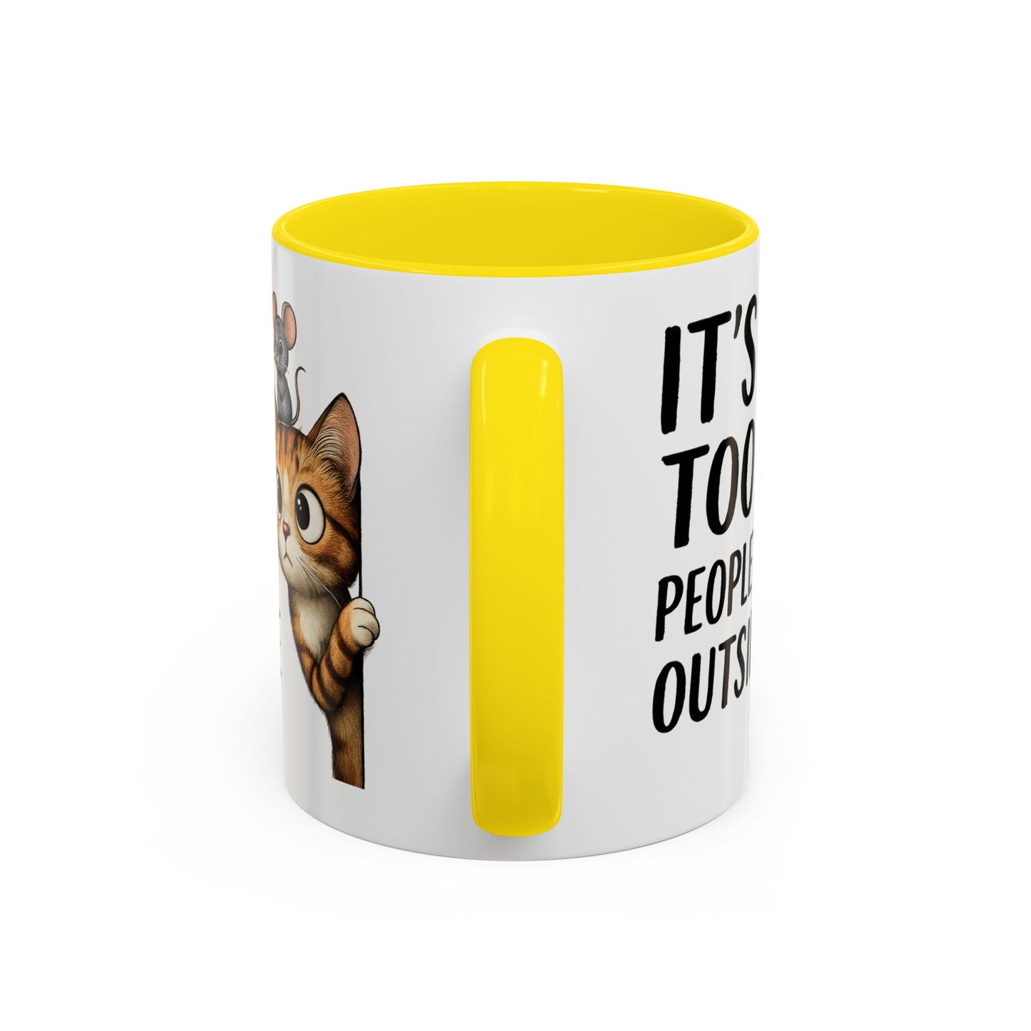 Animal Mug - It's Too Peopley Outside