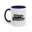 Christmas Mug - Merry Christmas White Black & Grey Text