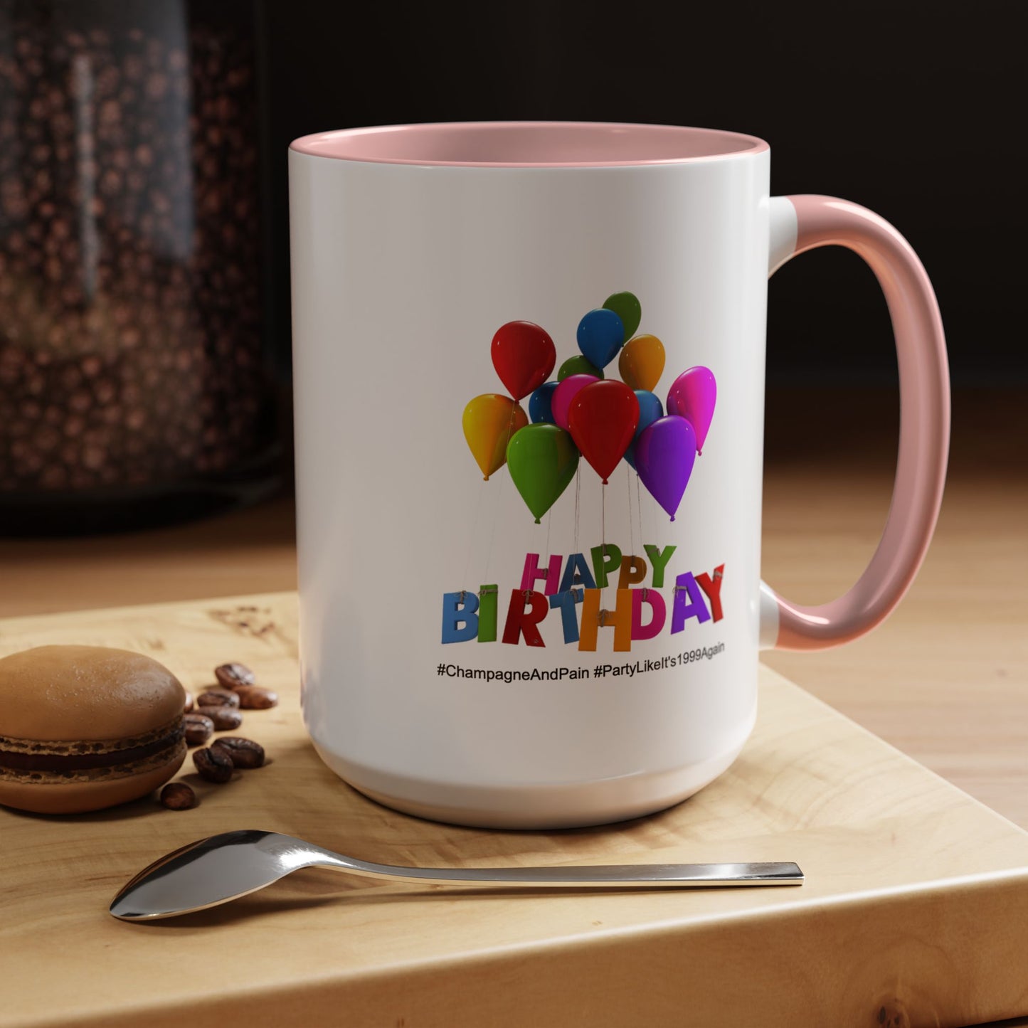 Birthday Mug- Champagne And Pain