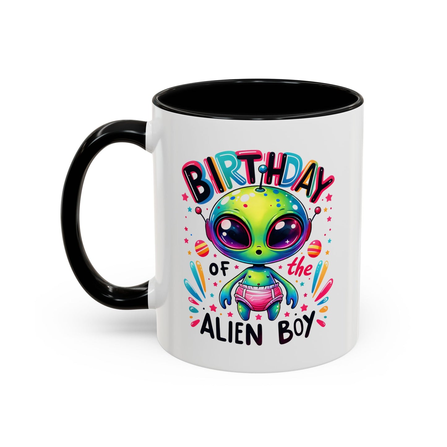Alien Mug - Birthday Alien Boy