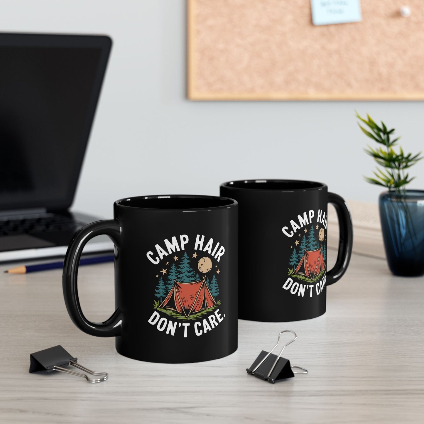 Adventure Mug - Camp Hair Don't Care