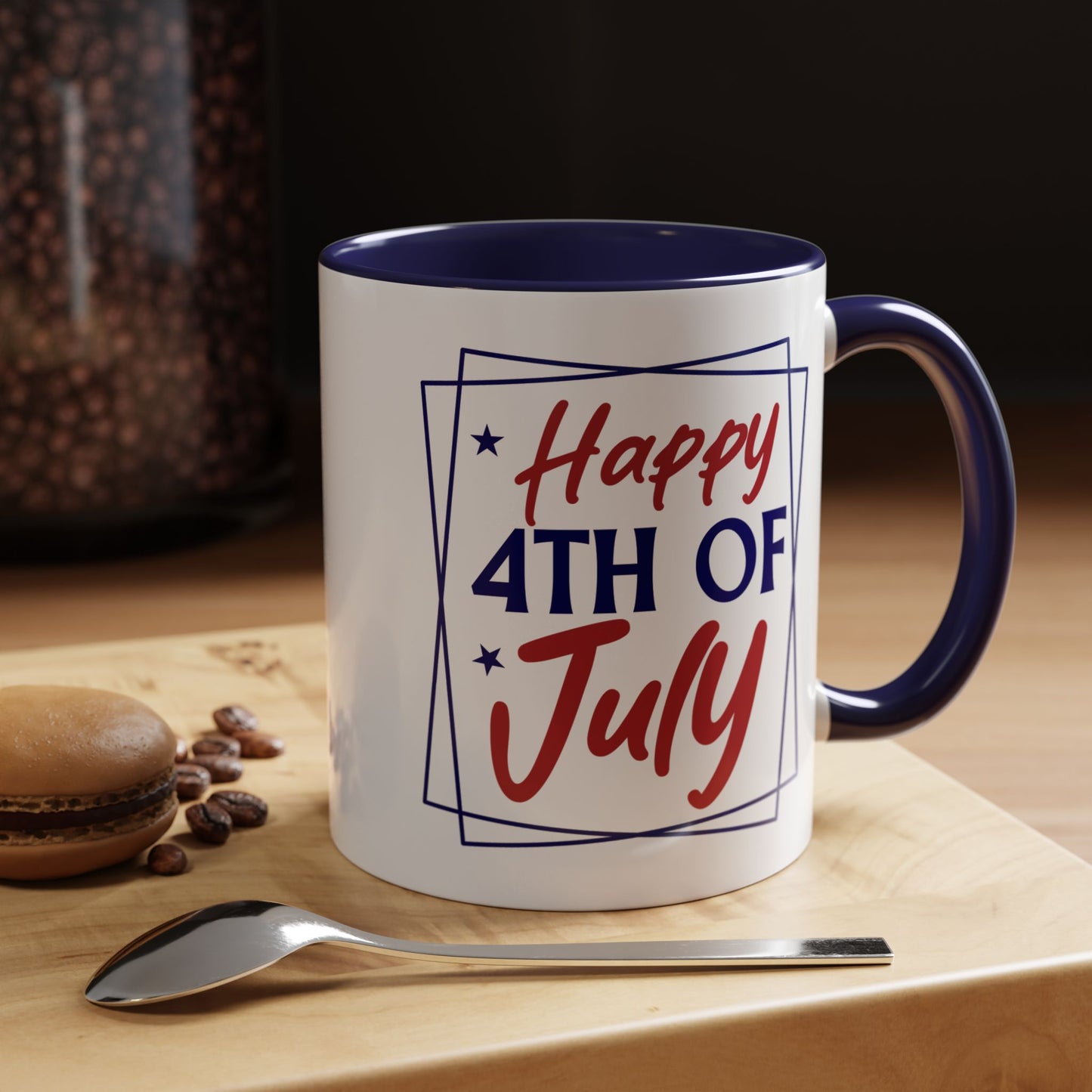 4th of July Mug - Happy Fourth of July Frames