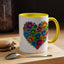 Animal Mug - Dog Paws Heart