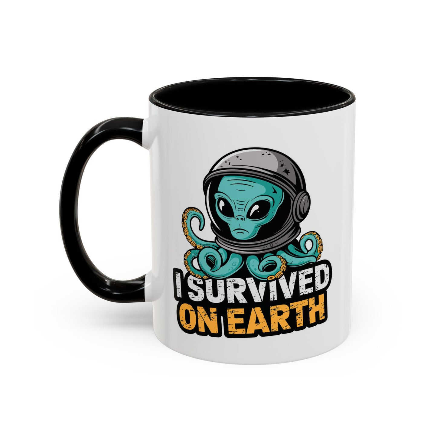 Alien Mug - I Survived On Earth