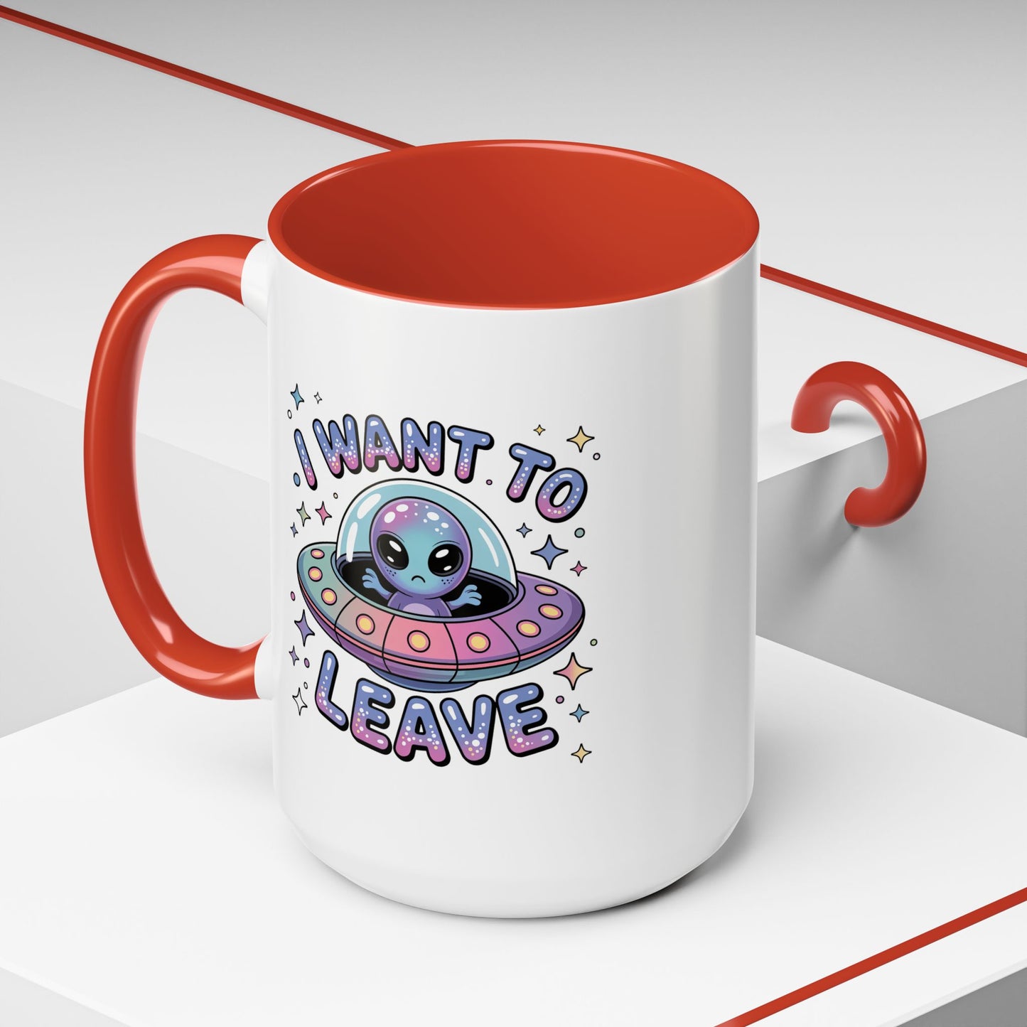 Alien Mug - I Want To Leave