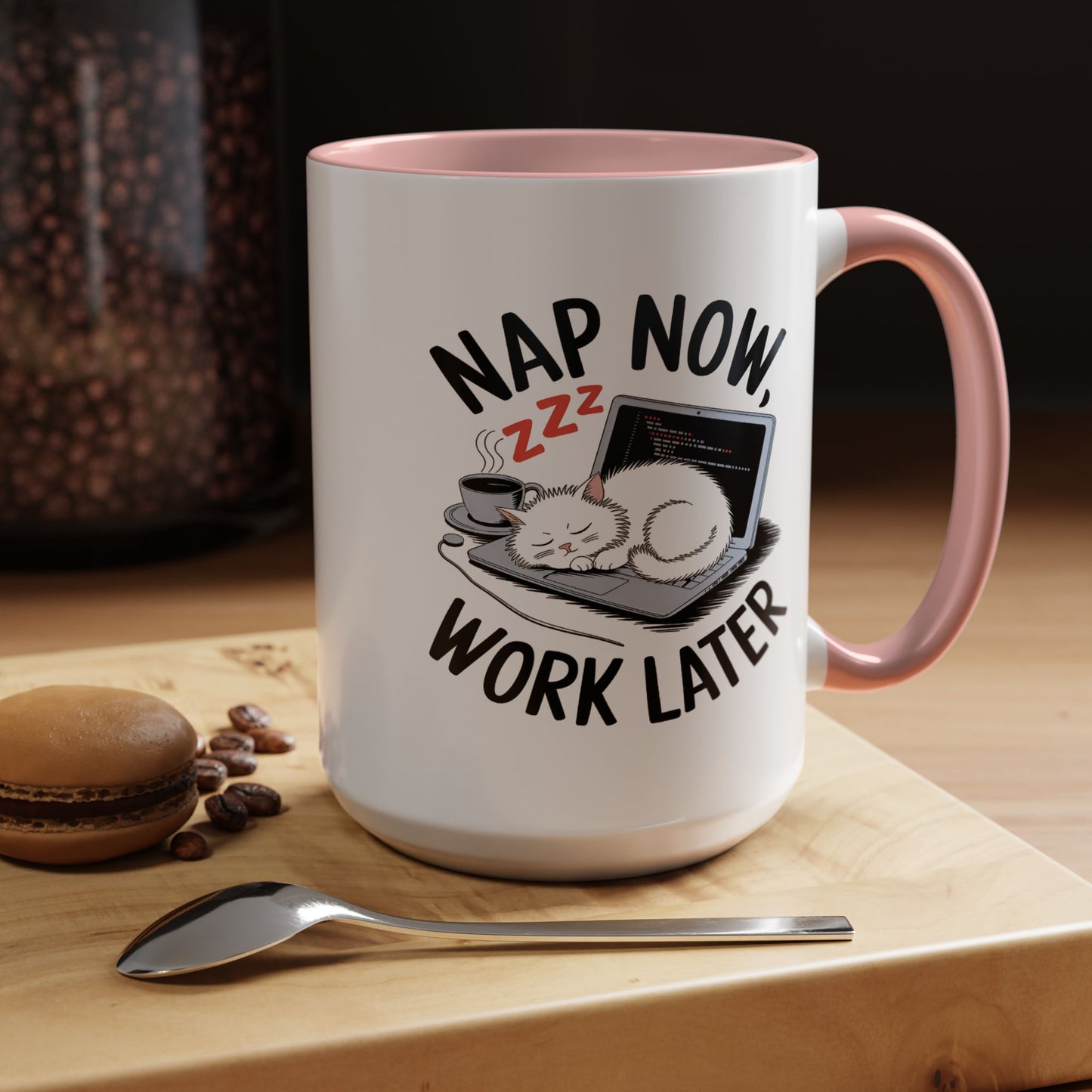 Animal Mug - Nap Now Work Later