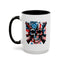 4th of July Mug - Skull With American Flag