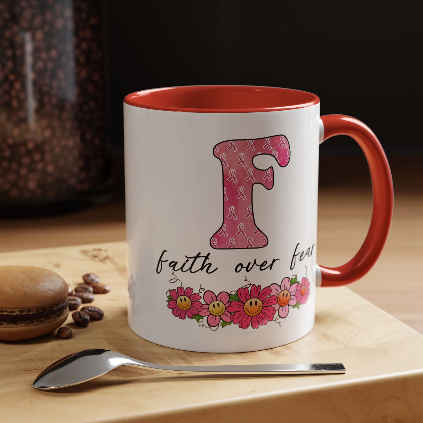 Religious Mug - Faith Over Fear