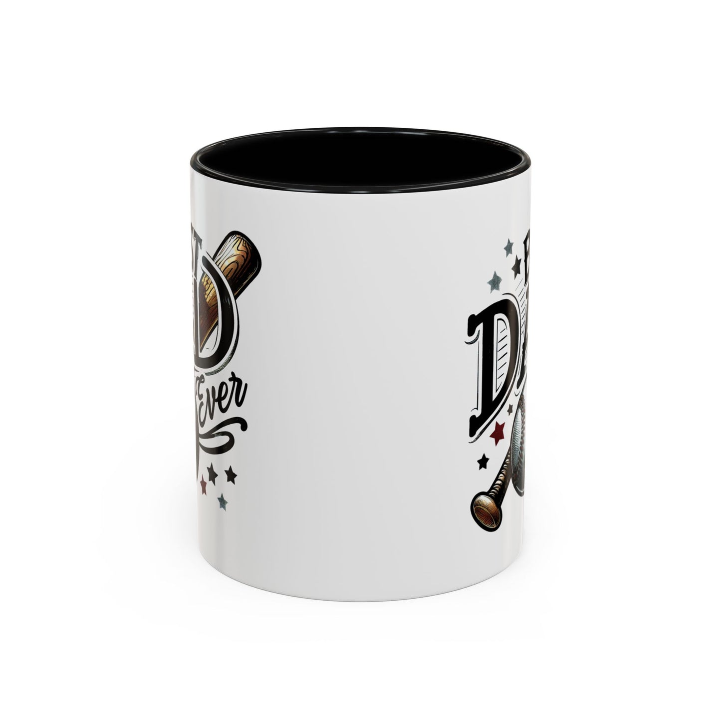 Father's Day Mug - Best Dad Ever Baseball
