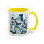 Christmas Mug - Blue Snowman Family
