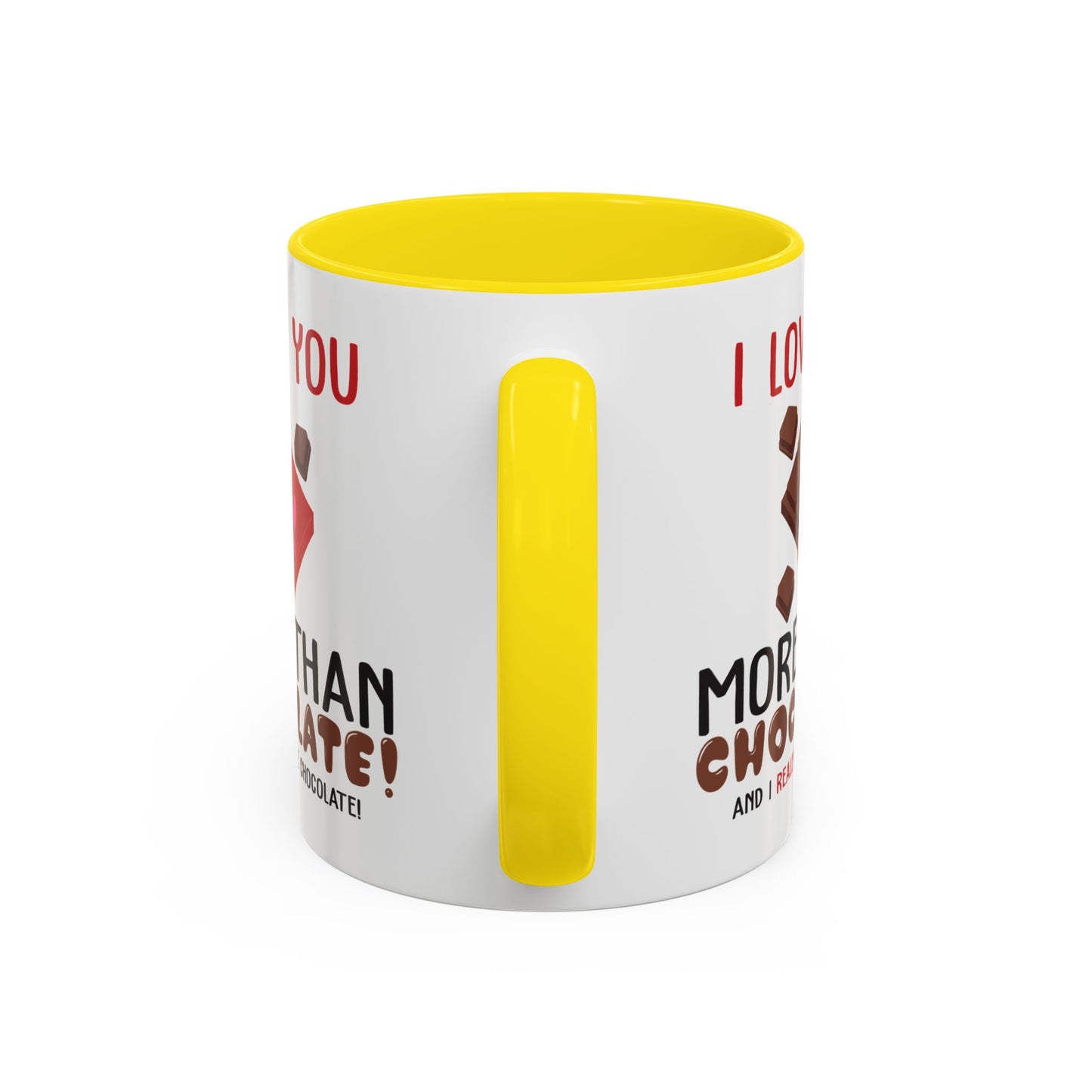 Anniversary Mug - I Love You More Than Chocolate