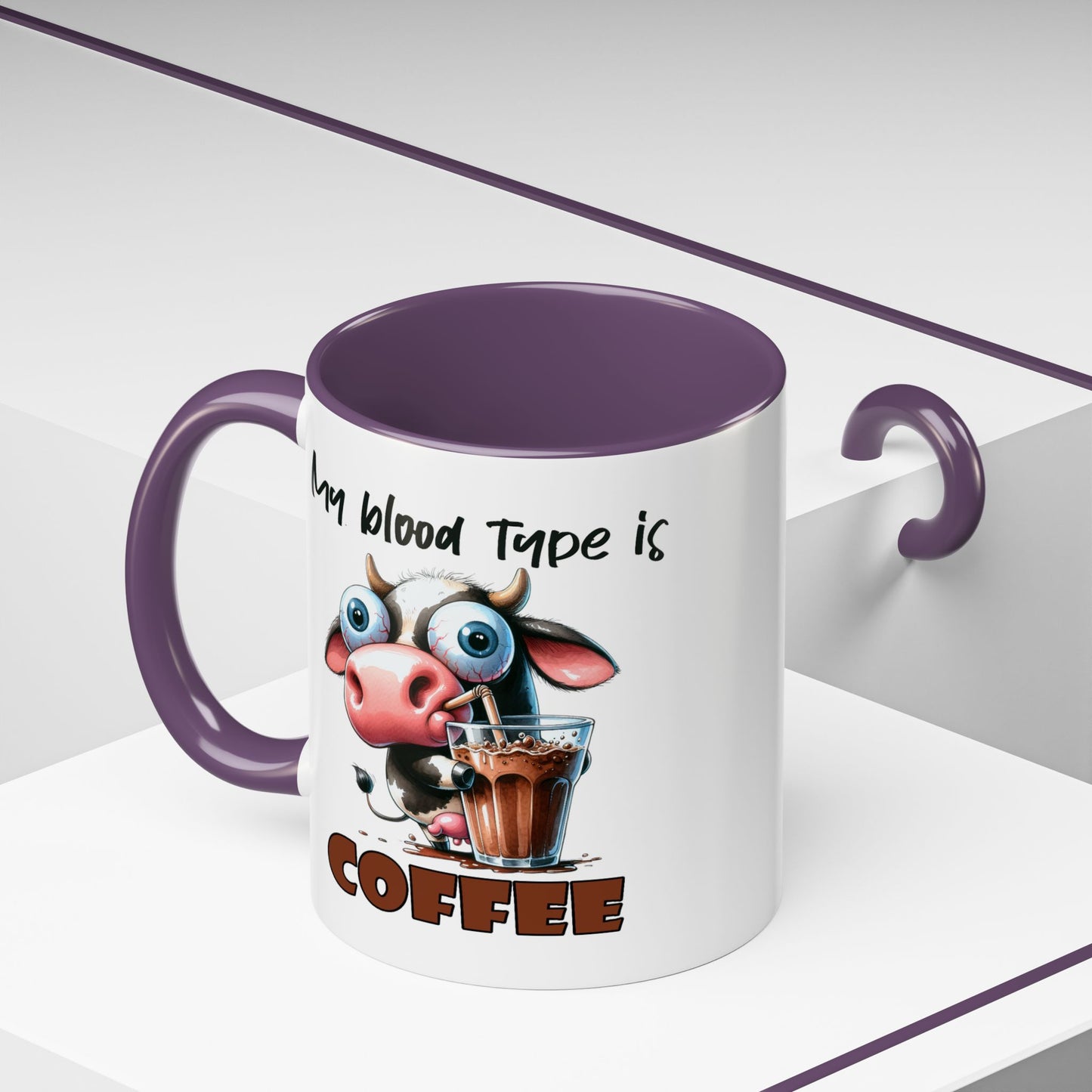 Humor Mug - My Blood Type is Coffee