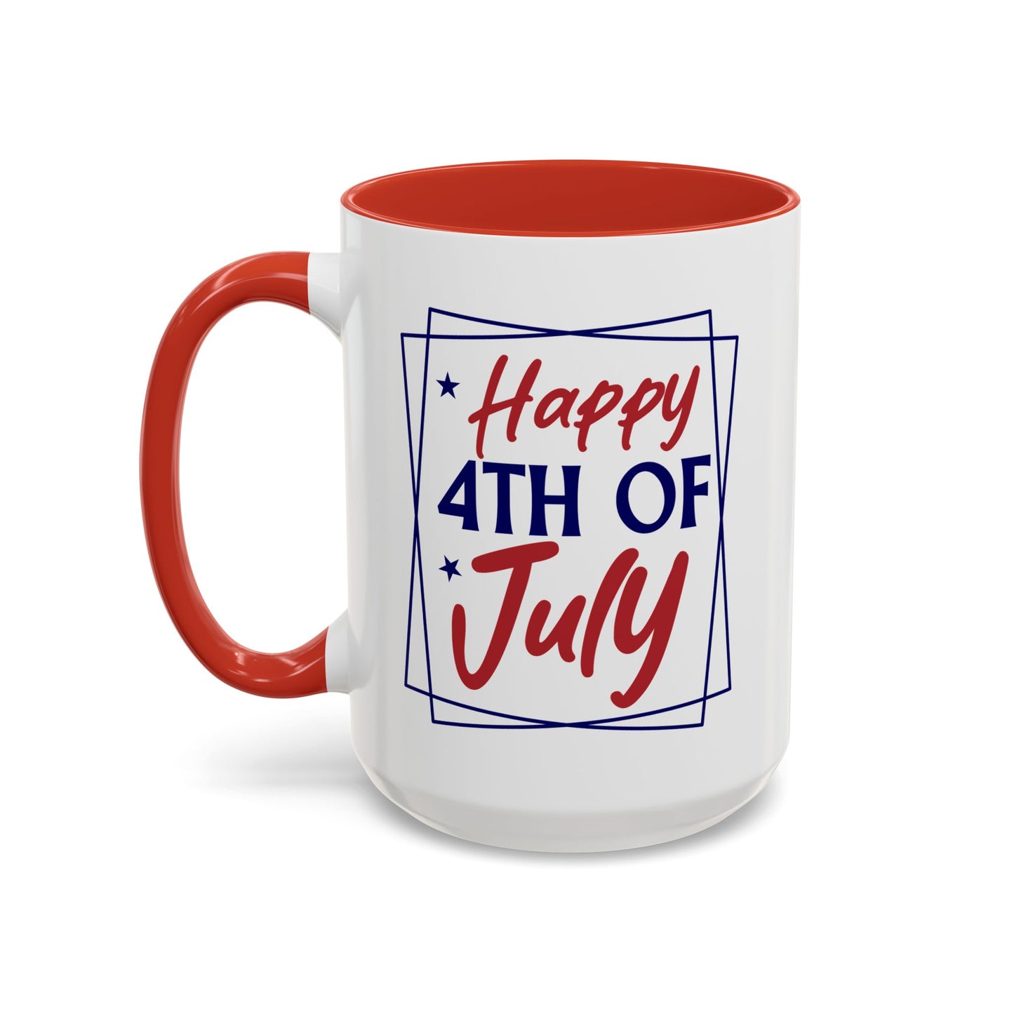 4th of July Mug - Happy Fourth of July Frames