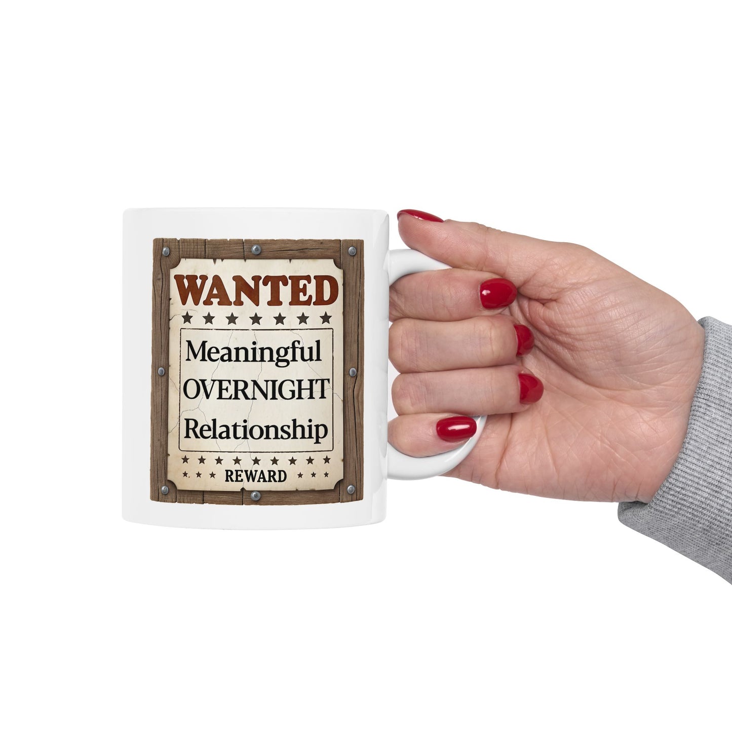 Adult Mug - Wanted Meaningful Overnight Relationship