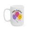Birthday Mug - Happy Birthday Smiley Balloons