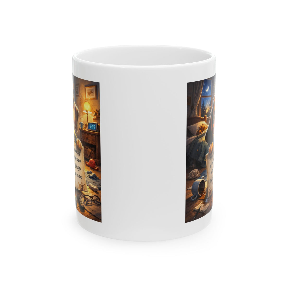 Animal Mug - The First Time You Wake Up