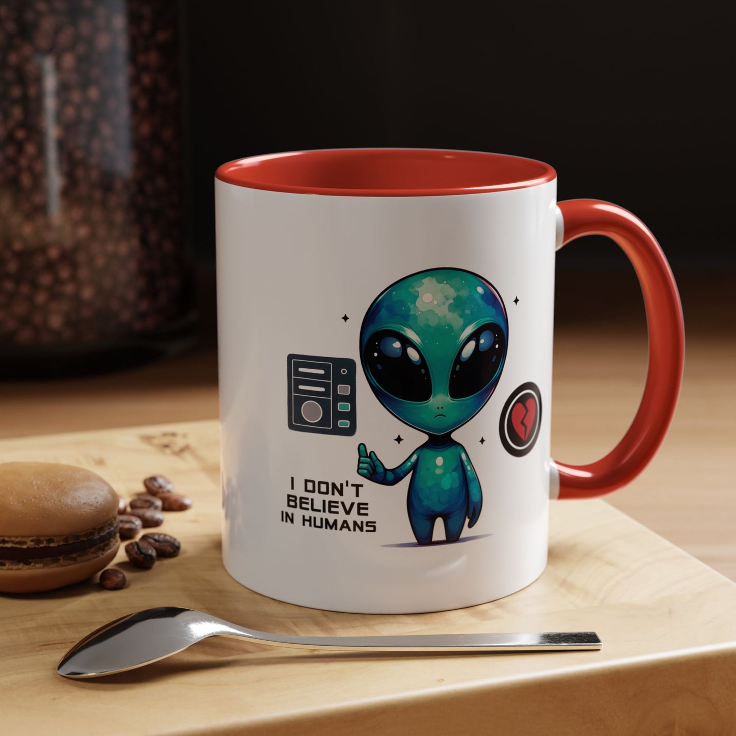 Alien Mug - I Don't Believe In Humans