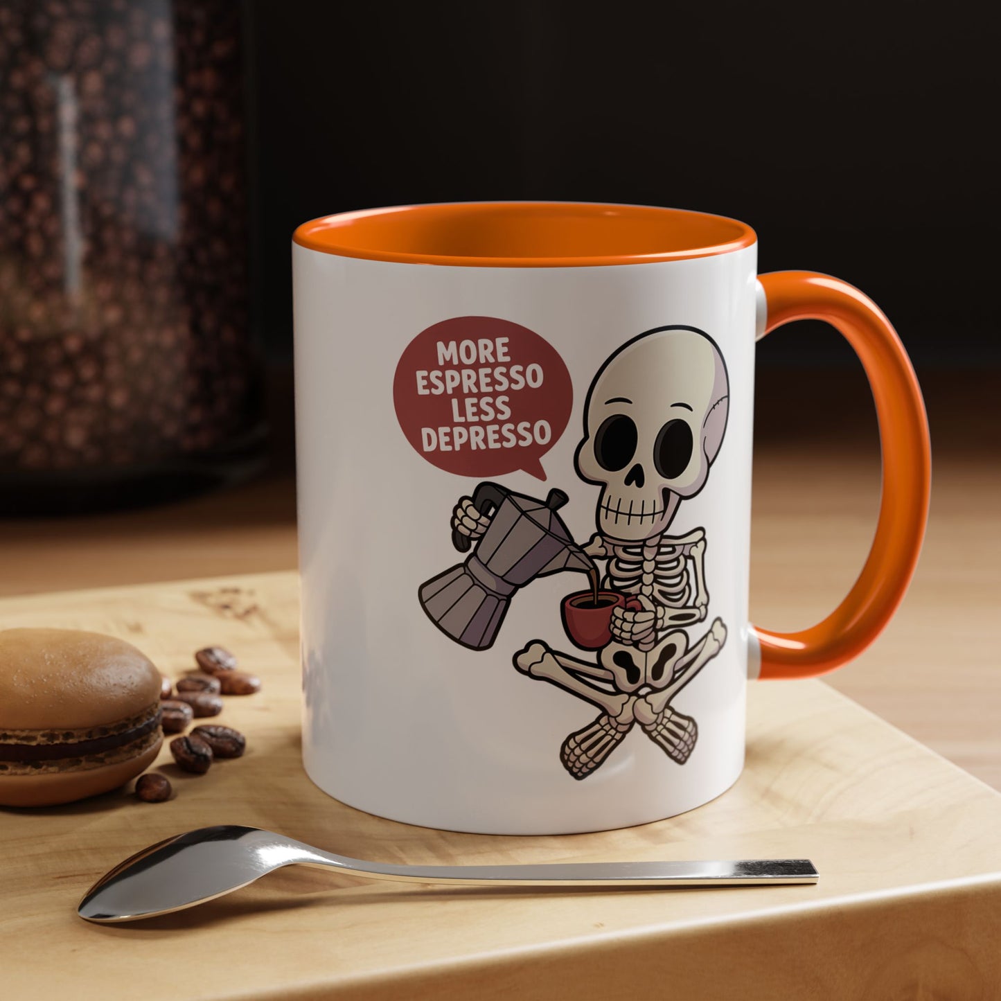 Halloween Mug - More Espresso Less Depresso