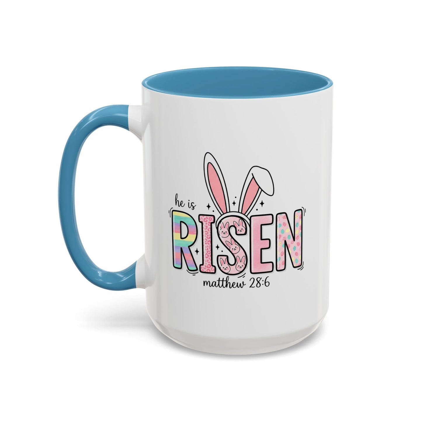 Easter Mug - He Is Risen Bunny