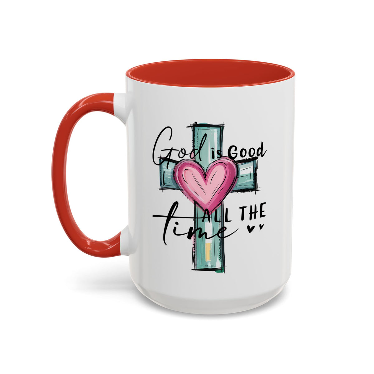 Religious Mug - God Is Good Cross