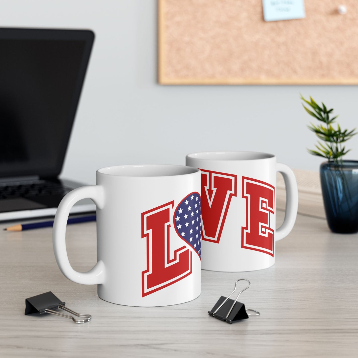 4th of July Mug - Varsity USA Love
