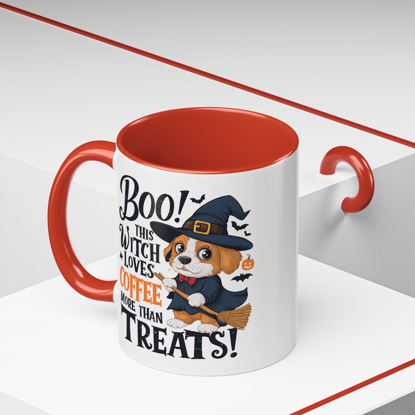 Halloween Mug - Puppy Witch