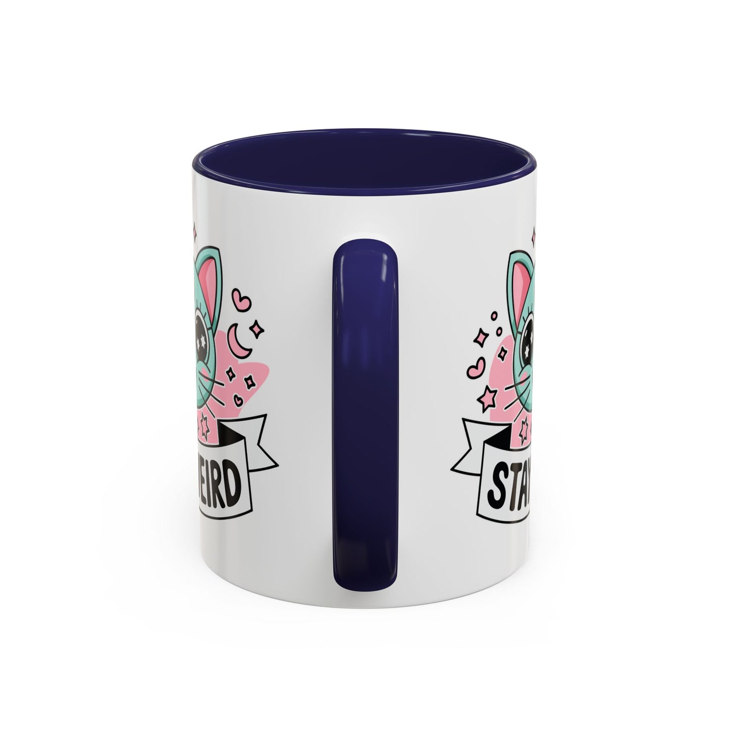 Alien Mug - Stay Weird Alien Cat