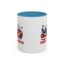 4th of July Mug - Peace Love America