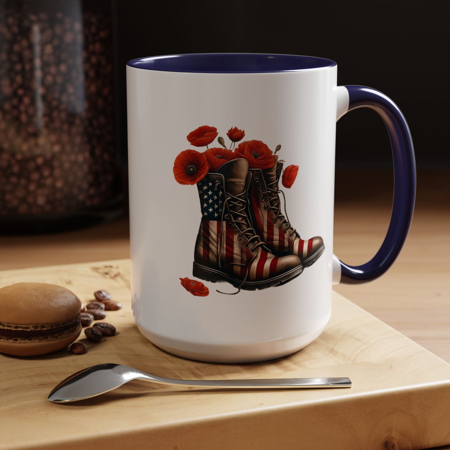 4th of July Mug - Fallen Soldier Boots