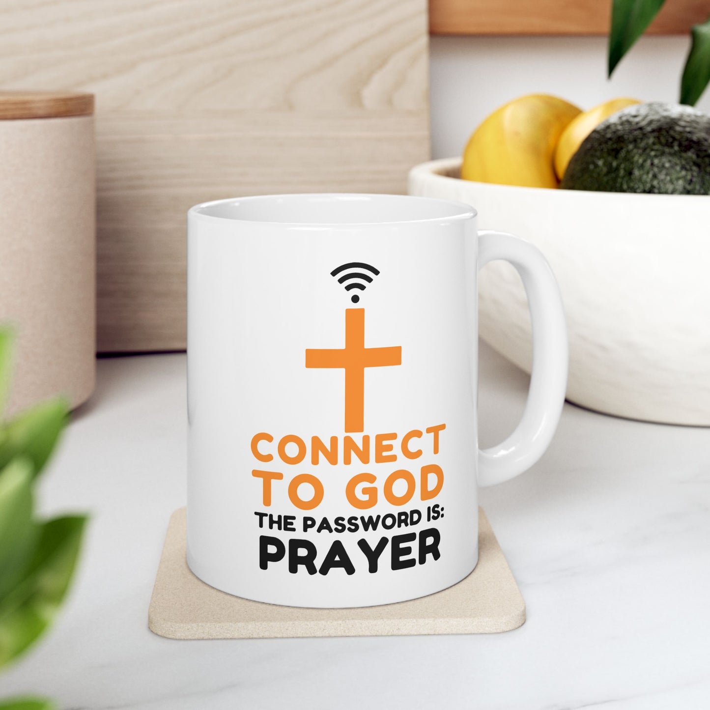 Religious Mug - Connect To God