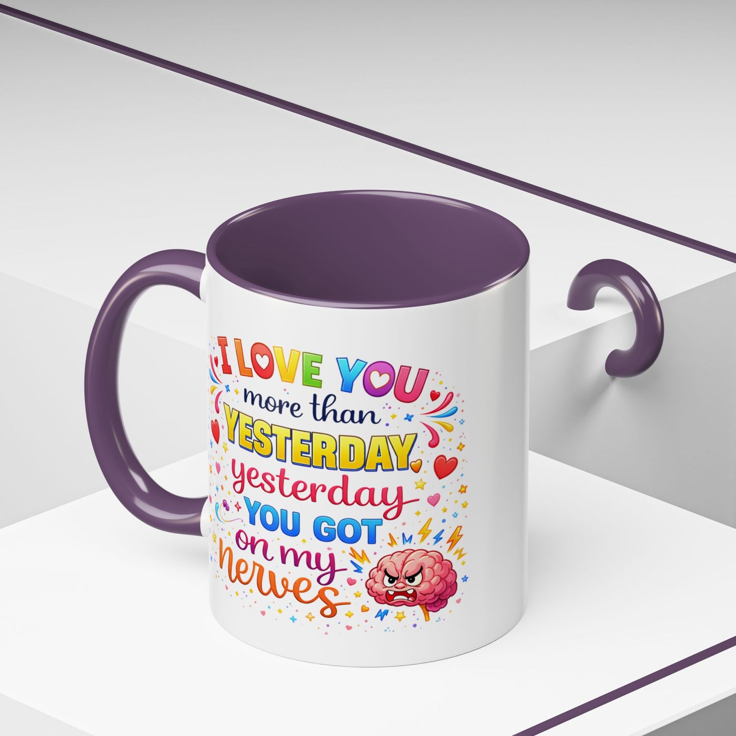 Anniversary Mug - I Love You More Than Yesterday
