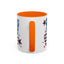 4th of July Mug - America Peace Sign