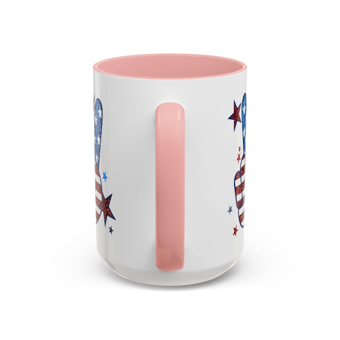 4th of July Mug - America Peace Sign