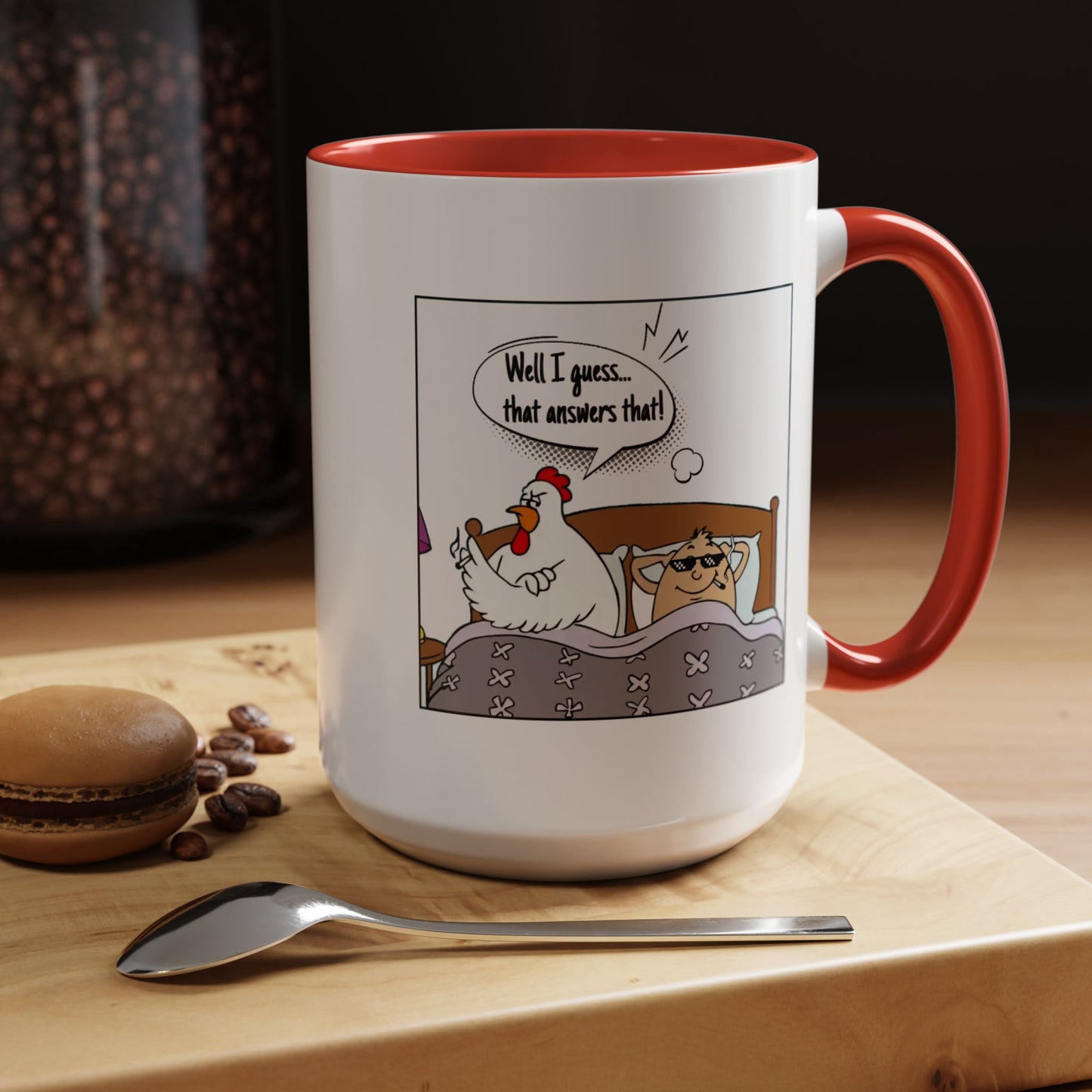 Adult Mug - Who Came First