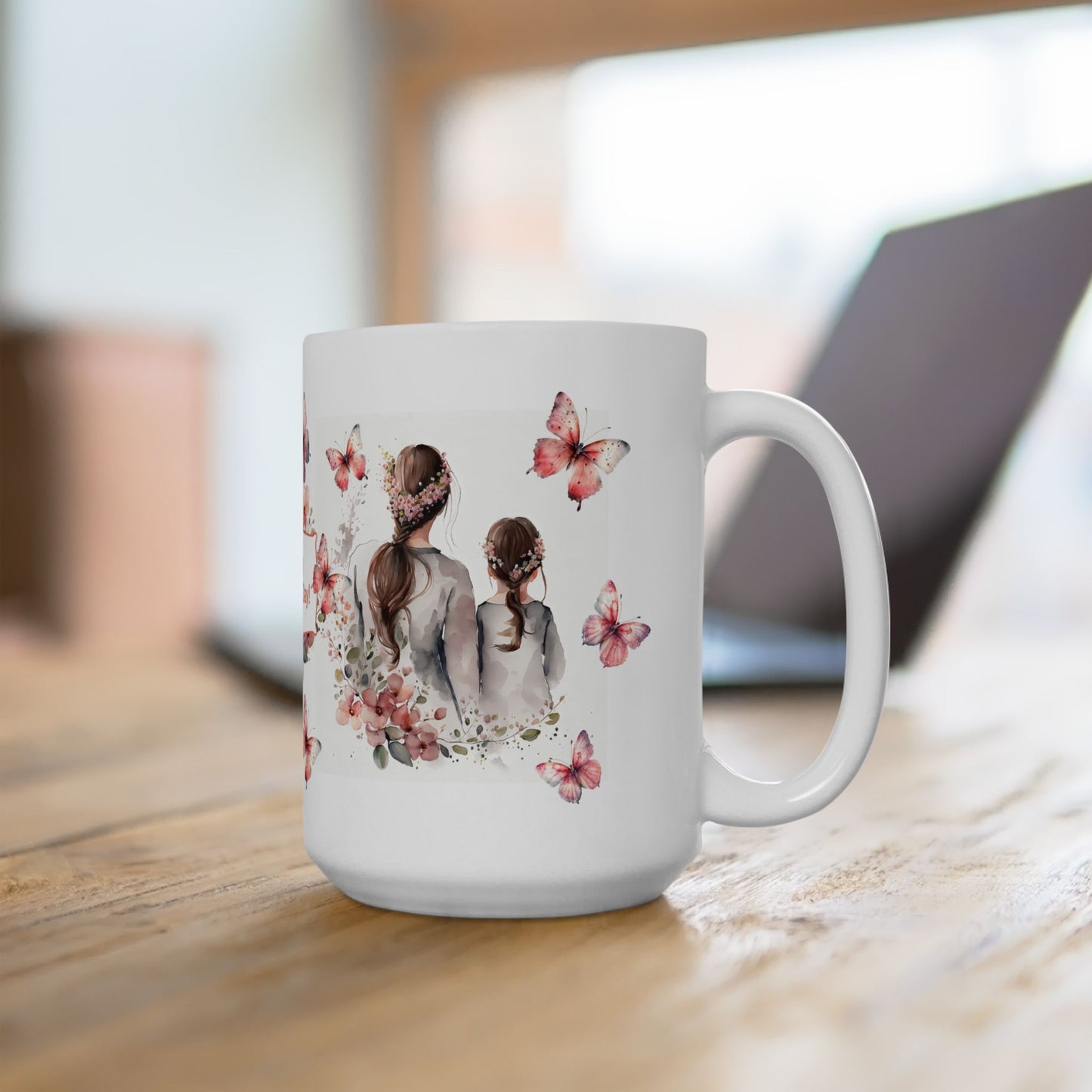 Mother's Day Mug - Happy Mother's Day Mom & Daughter