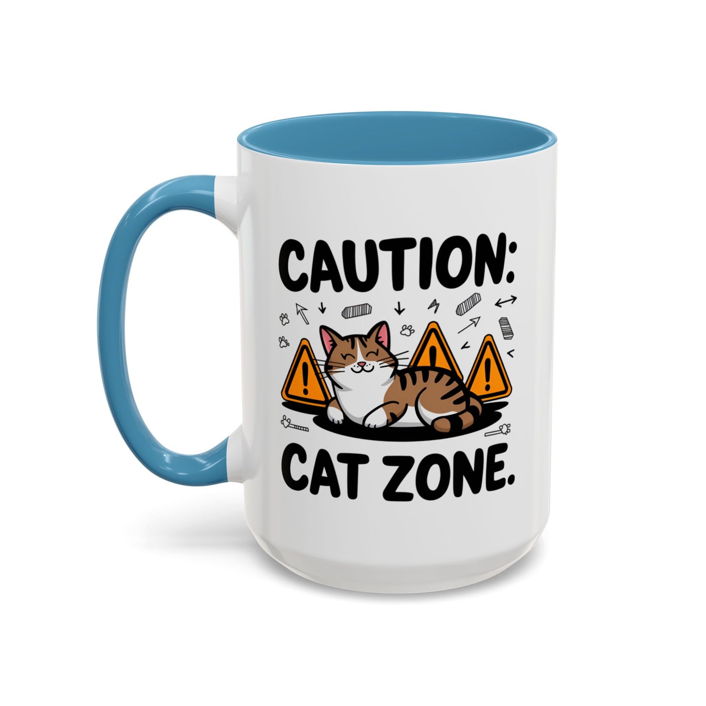 Animal Mug - Caution: Cat Zone