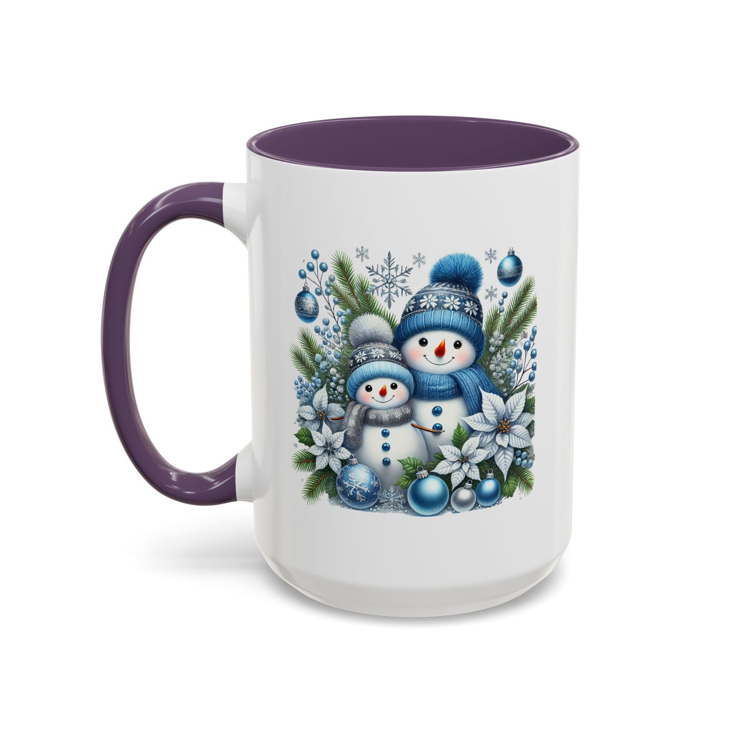 Christmas Mug - Blue Snowman Child