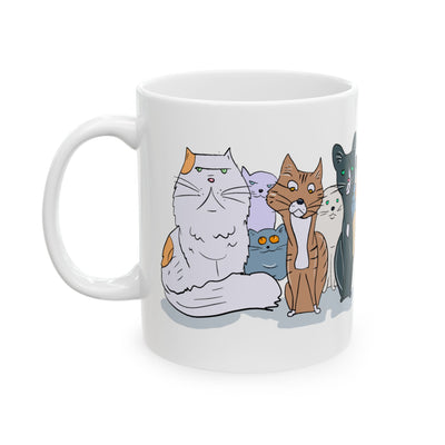 Animal Mug - Animated Cat Wrap