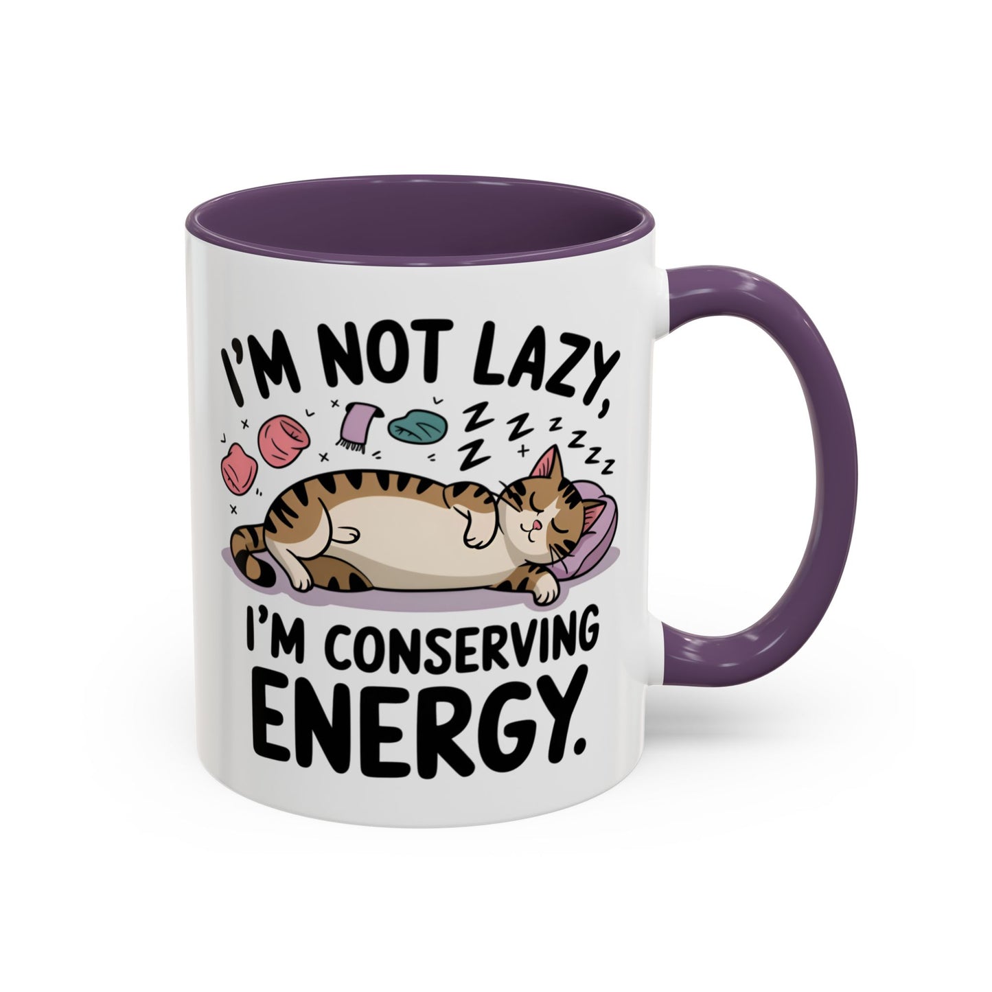 Animal Mug - I'm Not Lazy I'm Conserving Energy