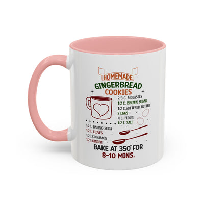 Christmas Mug - Homemade Gingerbread Cookies Recipe