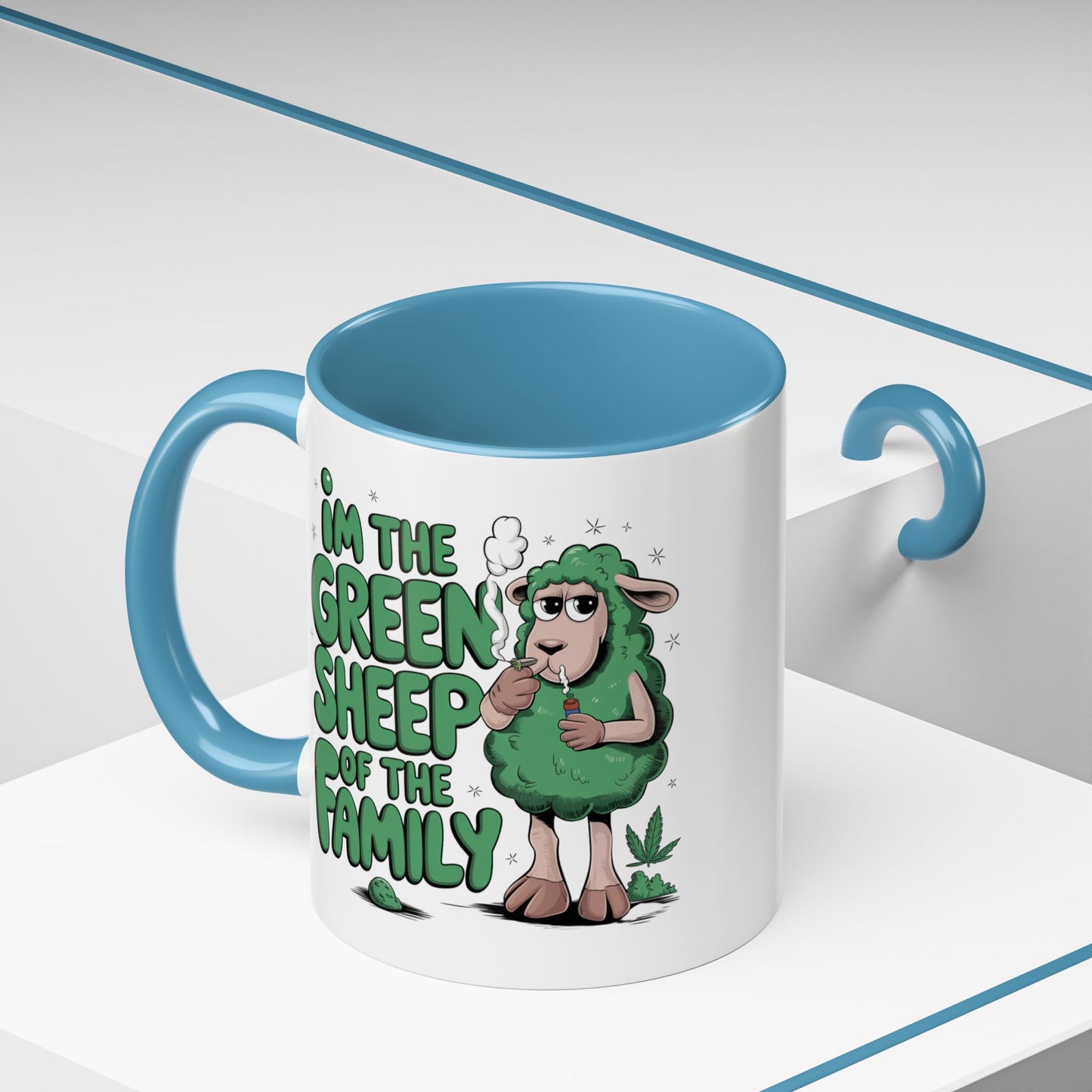 Adult Mug - I'm The Green Sheep