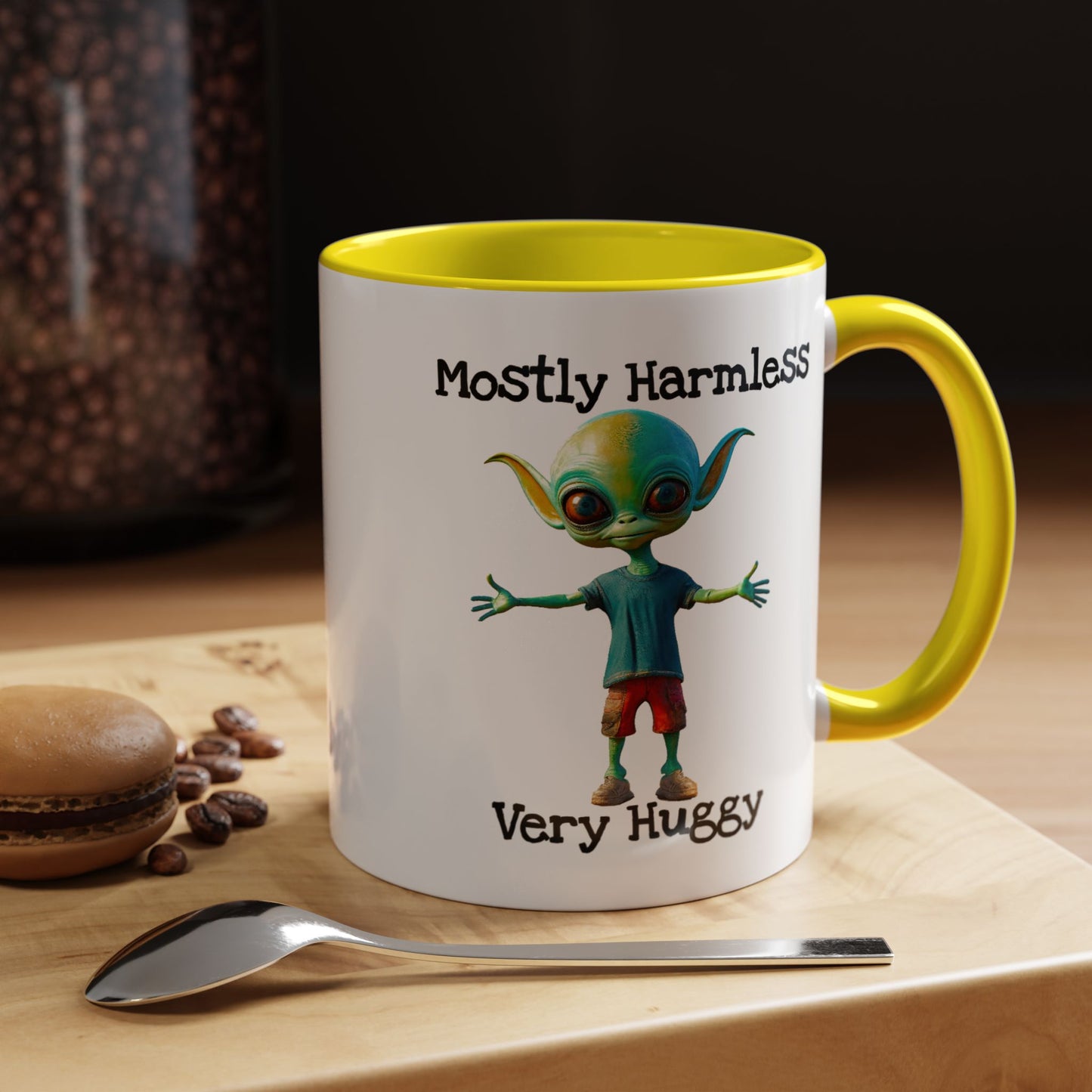 Alien Mug - Mostly Harmless