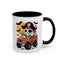 Halloween Mug - Driving Skeleton Pirate