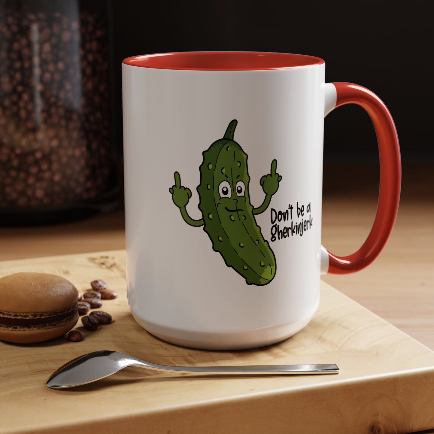 Adult Mug - Don't Be A Gherkinjerk