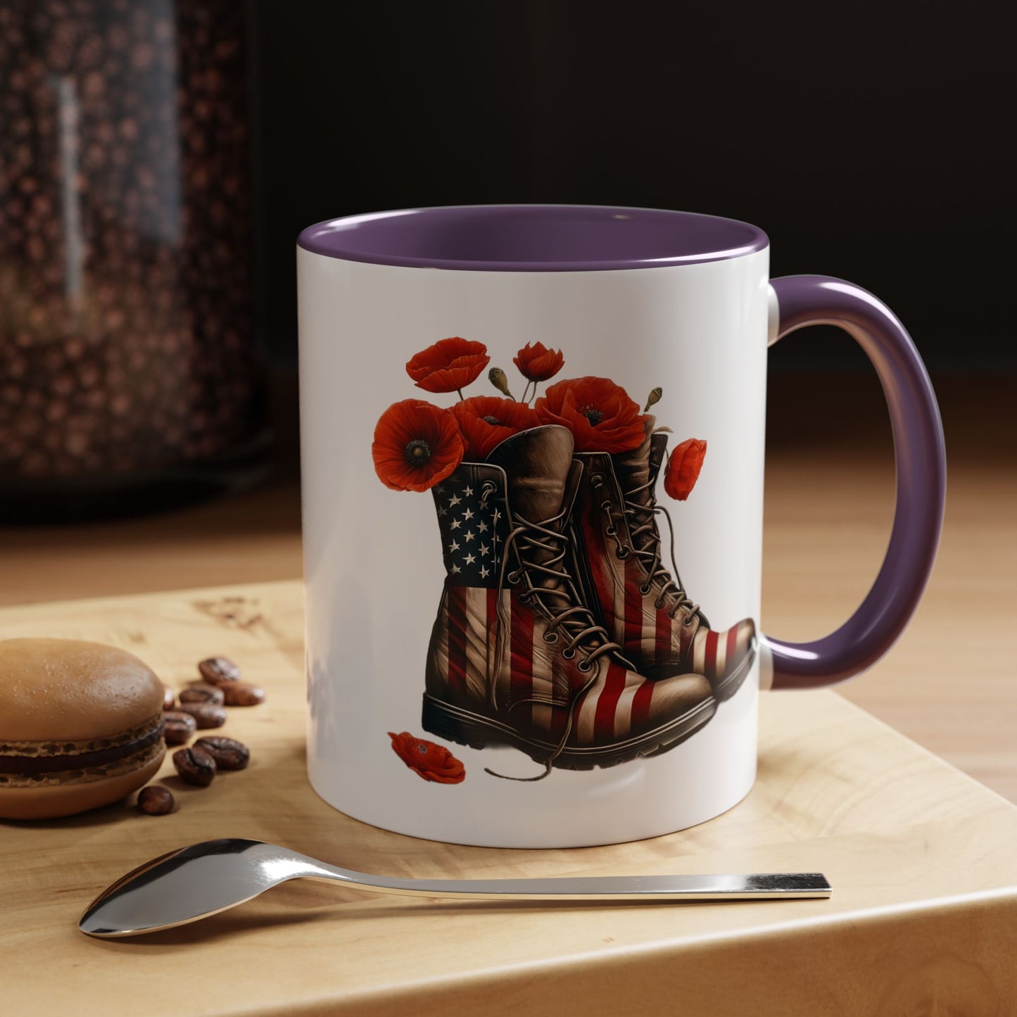 4th of July Mug - Fallen Soldier Boots
