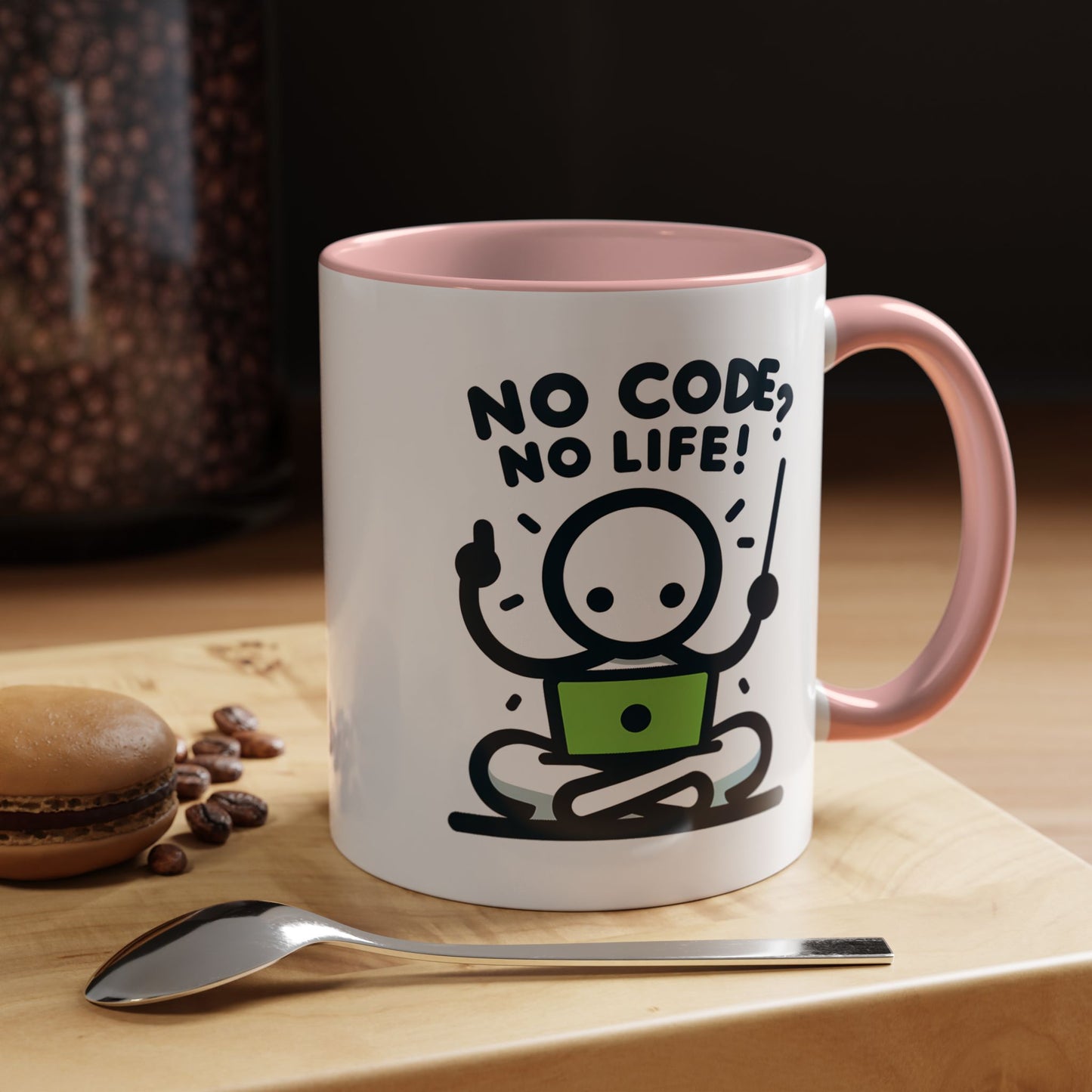 Humor Mug - No Code No Life