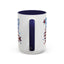 4th of July Mug - America Peace Sign