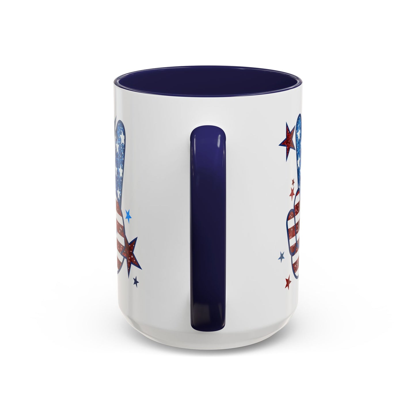 4th of July Mug - America Peace Sign
