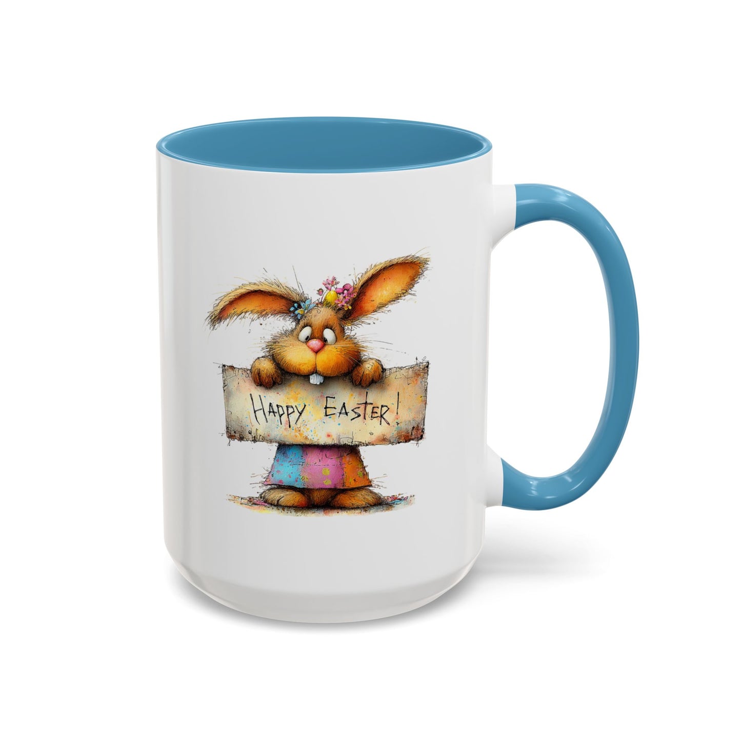 Easter Mug - Happy Easter Bunny Sign