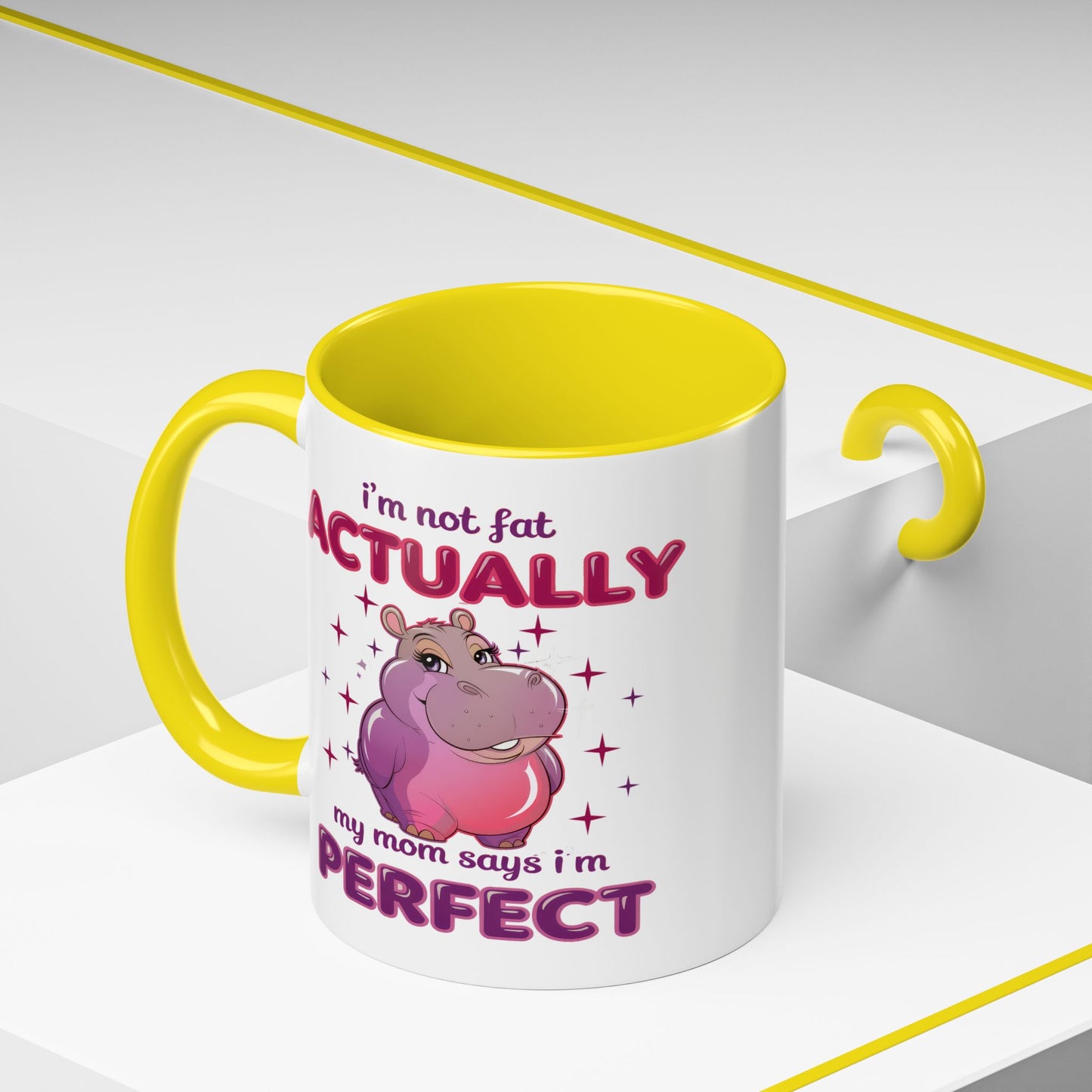 Humor Mug - I'm Not Fat